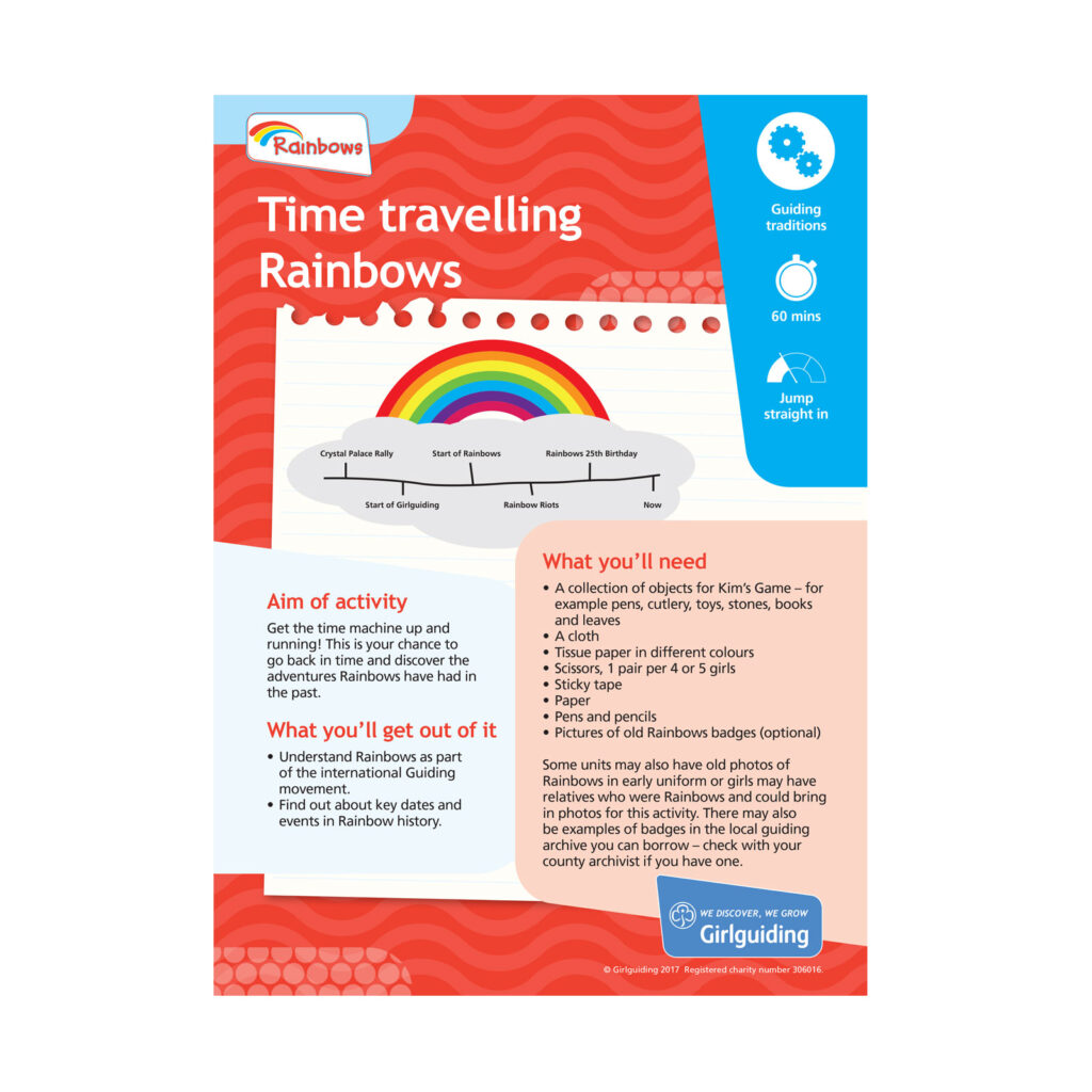 UMA cards Brownies pack 5 Cannock Division Girlguiding