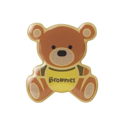 Brownies Teddy pin badge - metal